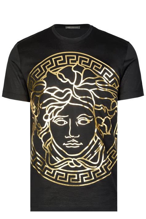 versace logo t shirt replica|versace t shirt medusa head.